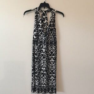 INC International Concepts Monochrome Backless Dress